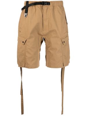 Maharishi strap-detail cargo shorts - Neutrals