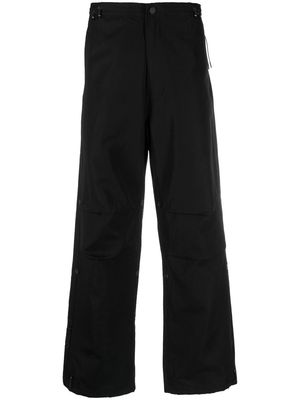 Maharishi tonal-print loose Snopants trousers - Black