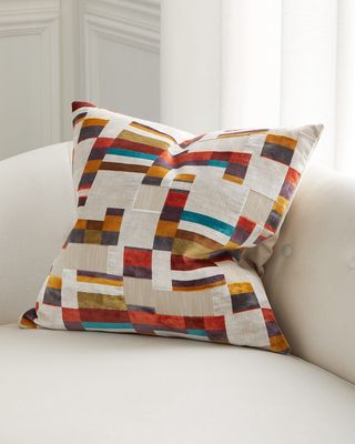 Mahony Decorative Pillow, 22" Square