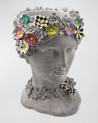 Maia Bust Large Planter, 26"