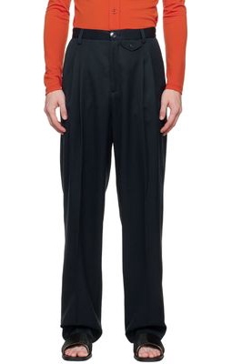 Maiden Name Navy Emily Trousers