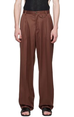 Maiden Name Red Emily Trousers