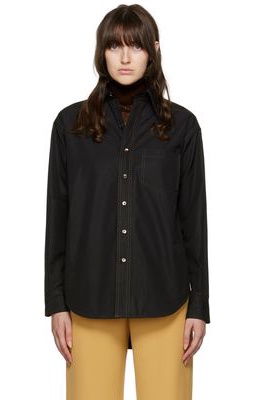 Maiden Name SSENSE Exclusive Black Andy Shirt