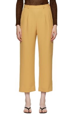 Maiden Name SSENSE Exclusive Yellow Alix Trousers