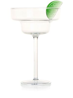 Maison Balzac Margarita round glass - White