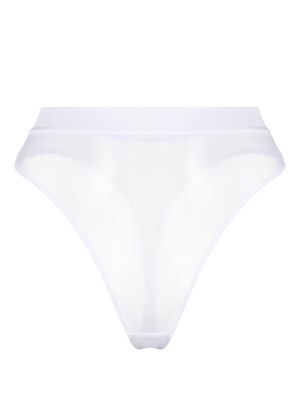 Maison Close Corps à Corps high-waisted thong - White