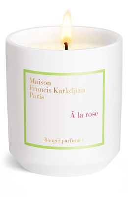 Maison Francis Kurkdjian A la Rose Scented Candle
