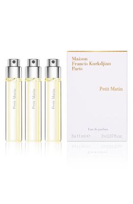 Maison Francis Kurkdjian Petit Matin Eau de Parfum Travel Spray Trio