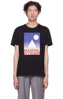 Maison Kitsuné Black Anthony Burrill Edition T-Shirt