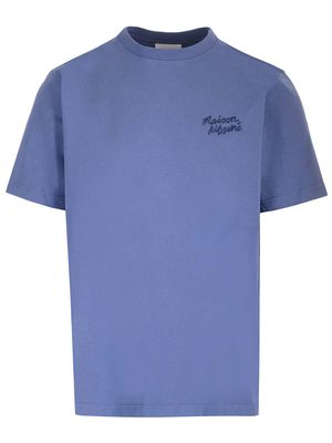 Maison Kitsuné Blue Crewneck T-shirt
