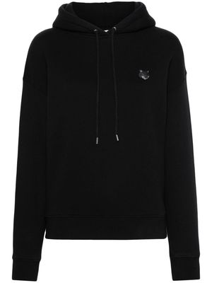 Maison Kitsuné Bold Fox cotton hoodie - Black
