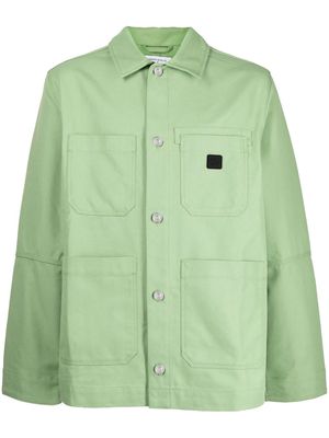 Maison Kitsuné Cafe Workwear button-down jacket - Green