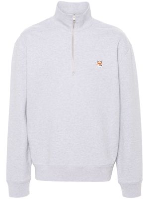 Maison Kitsuné Fox Head cotton sweatshirt - Grey