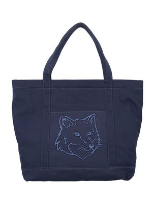 Maison Kitsuné Fox Head Large Tote