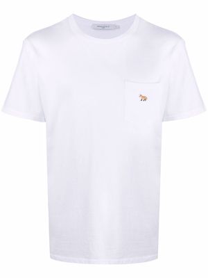 Maison Kitsuné fox-motif T-shirt - White