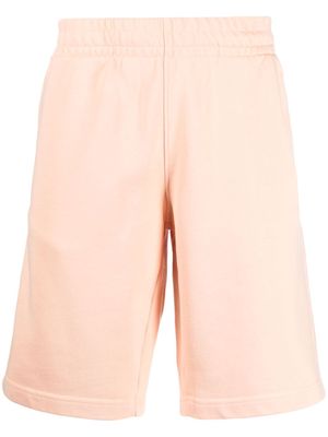 Maison Kitsuné Fox-patch cotton shorts - Orange