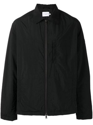 Maison Kitsuné lightweight zip up jacket - Black