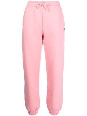 Maison Kitsuné logo-print detail track pants - Pink