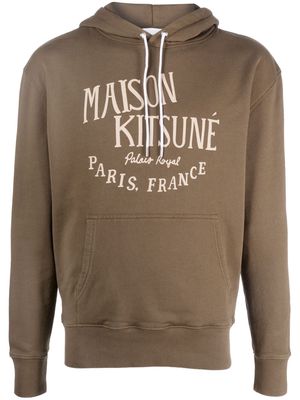 Maison Kitsuné Palais Royal Classic hoodie - Green