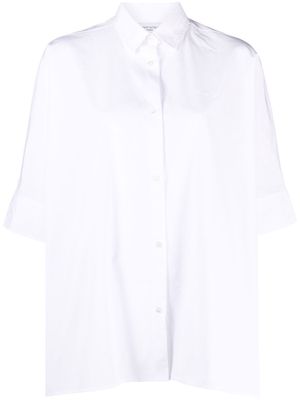 Maison Kitsuné short-sleeve cotton shirt - White