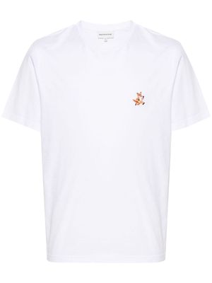 Maison Kitsuné Speedy Fox cotton T-shirt - White
