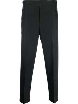 Maison Kitsuné straight-leg tailored trousers - Black