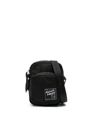 Maison Kitsuné The Traveller cross body bag - Black