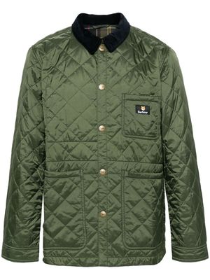 Maison Kitsuné x Barbour Kenning quilted jacket - Green