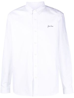 Maison Labiche First Class organic-cotton shirt - White