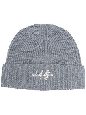 Maison Labiche 'Out Of Office' beanie - Grey