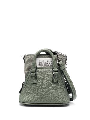 Maison Margiela 5AC Classique grained leather crossbody bag - Green