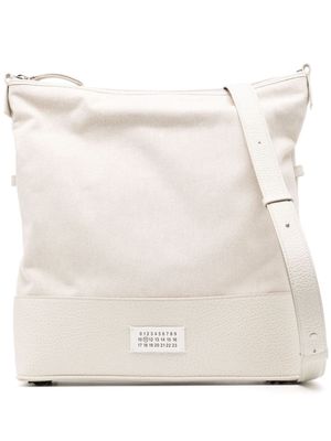 Maison Margiela 5AC cotton-blend shoulder bag - White