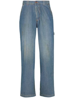 Maison Margiela Americana wide-leg jeans - Blue