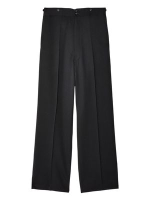 Maison Margiela belted straight-leg trousers - Black