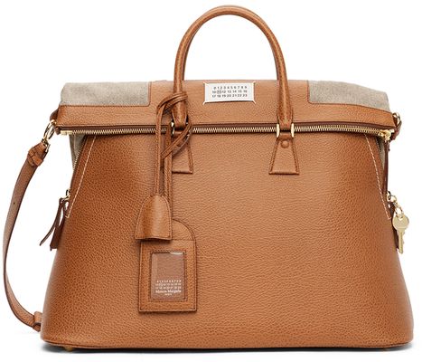 Maison Margiela Brown XL 5AC Messenger Bag