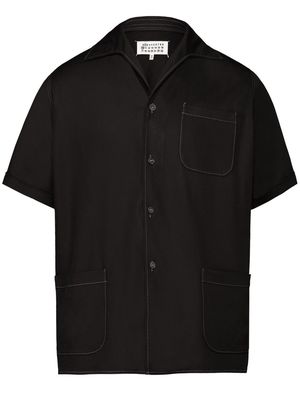 Maison Margiela buttoned short-sleeve shirt - Black