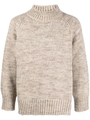 Maison Margiela chunky-knit jumper - Neutrals