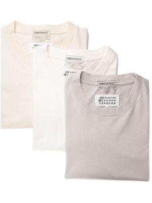 Maison Margiela cotton T-shirt set - Neutrals