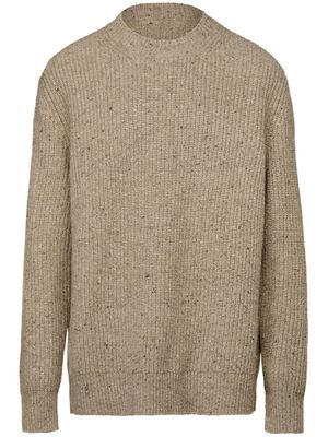 Maison Margiela Donegal wool-blend jumper - Brown