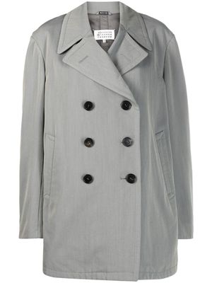 Maison Margiela double-breasted jacket - Grey
