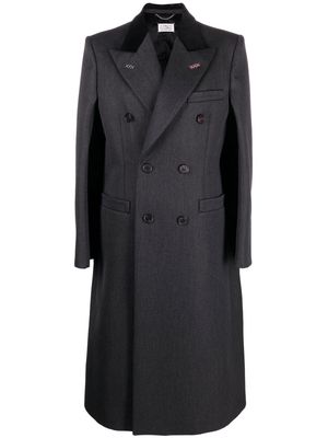 Maison Margiela double-breasted wool coat - Grey
