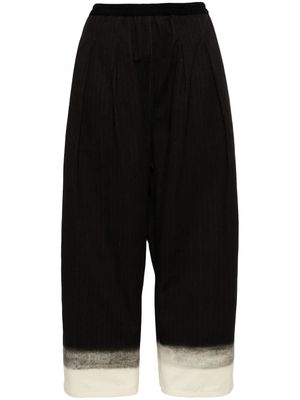 Maison Margiela Drawstring Stitch Detailed Trousers