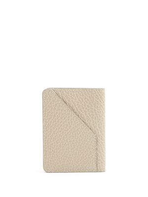 Maison Margiela four-stitch logo leather wallet - Neutrals