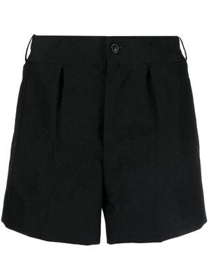 Maison Margiela four-stitch logo short shorts - Black