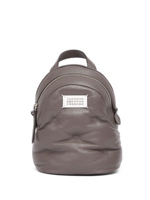 Maison Margiela Glam Slam leather backpack - Grey