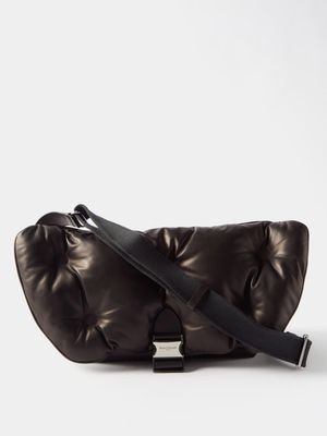 Maison Margiela - Glam Slam Leather Cross-body Bag - Mens - Black