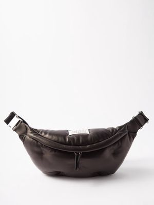 Maison Margiela - Glam Slam Quilted-leather Belt Bag - Mens - Black