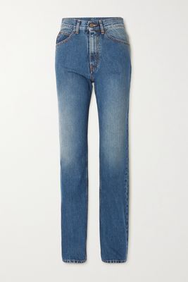Maison Margiela - High-rise Straight-leg Jeans - Blue