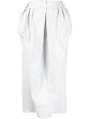 Maison Margiela high-waisted midi skirt - White