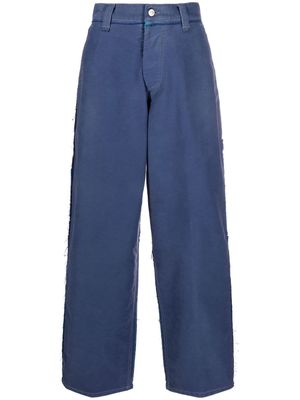 Maison Margiela high-waisted wide-leg jeans - Blue